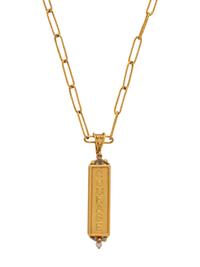 YELLOW GOLD AND CULTURED PEARL PENDANT/NECKLACE
