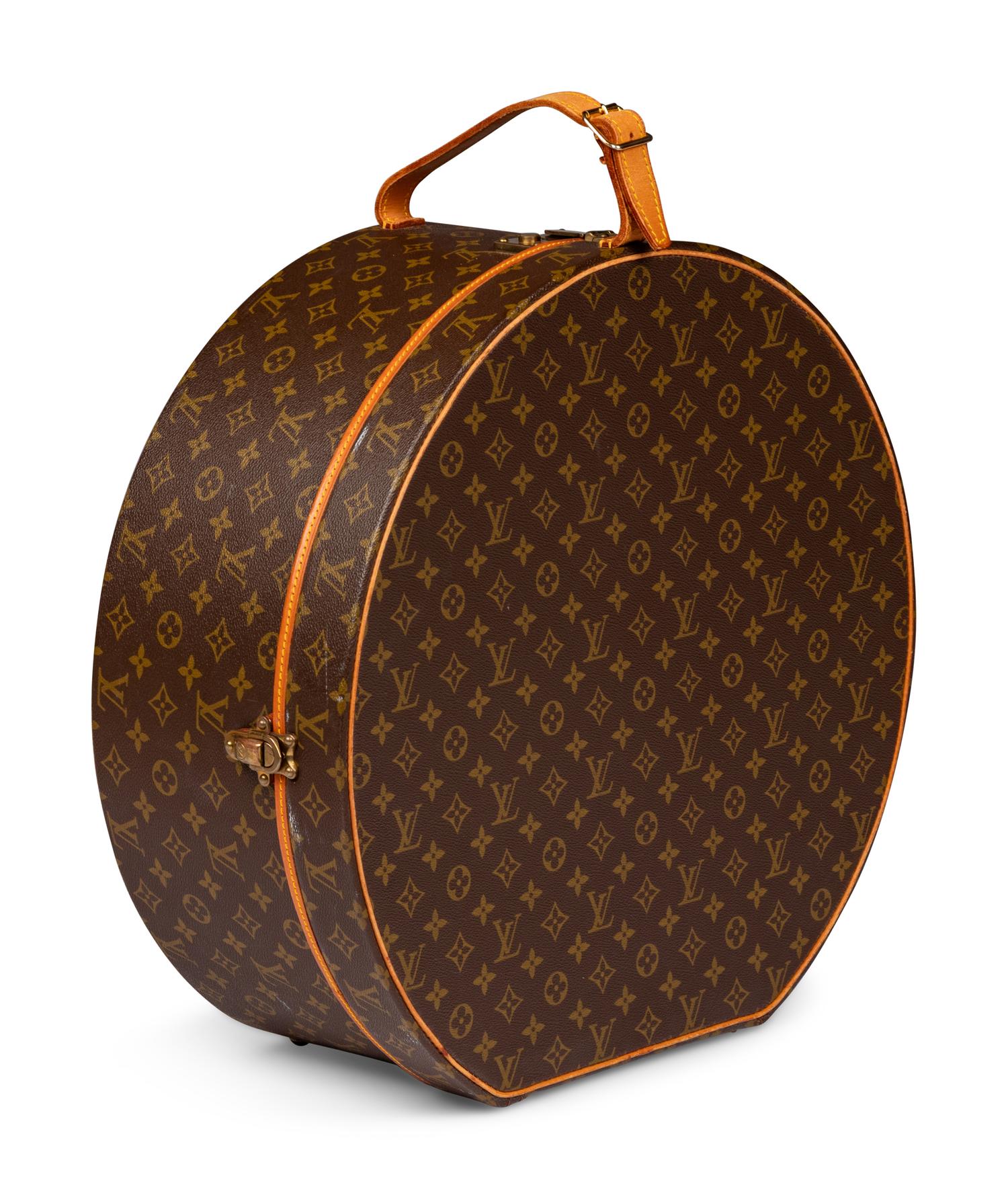 Louis Vuitton, Monogram Boîte Chapeau Ronde 50