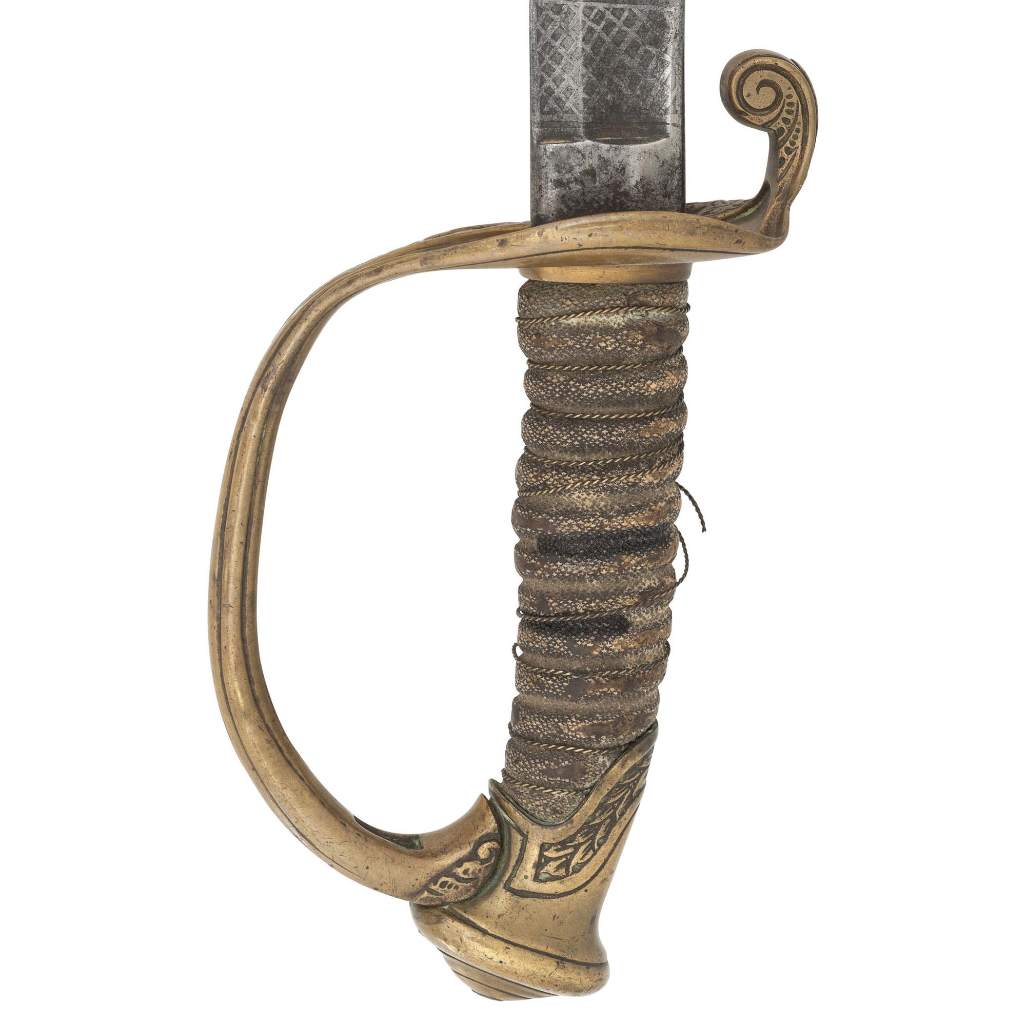 Military Archive of 1st Lt. (Later Major General) William Spencer McCaskey Including: Inscribed Civil War-era M1850 Sword, Philippine American War-era M1902 Sword, and 45 Original Letters and Photos