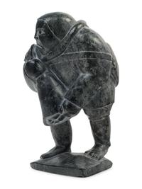 An Inuit Carved Soapstone Figure