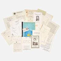 [African-Americana] [King, Martin Luther, Jr.] Group of 18 Items Related to the Civil Rights Movement in Montgomery, Alabama, and Alfonso and Lucy Campbell, ca. 1950s-60s