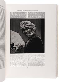 [MOSER, Barry, illustrator]. The Holy Bible. Containing All the Books of the Old and New Testaments . North Hatfield, MA and New York City: Pennyroyal Caxton Press, 1999.