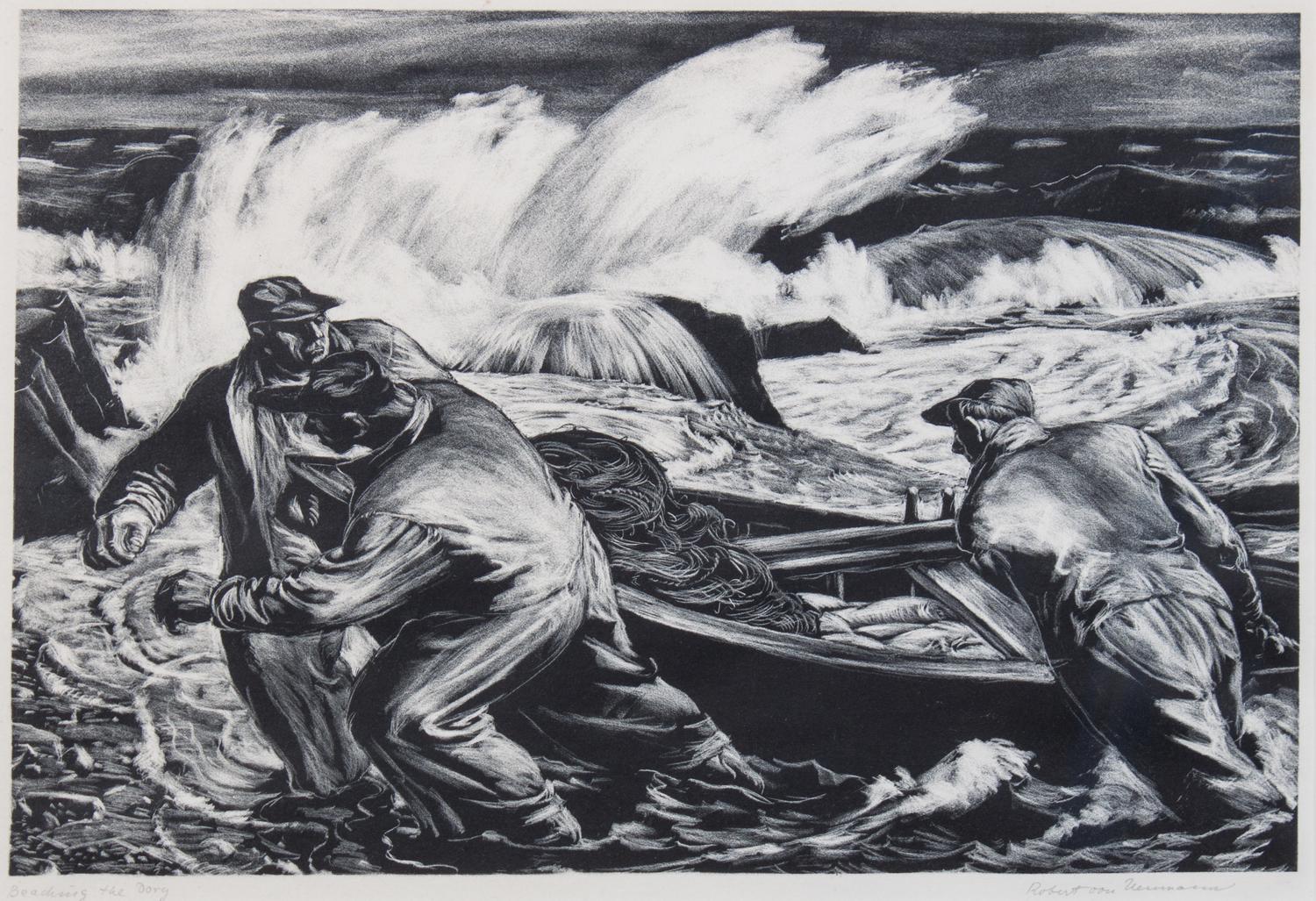 Robert Von Neumann, (Wisconsin, 1888-1976), Breaching the Dory