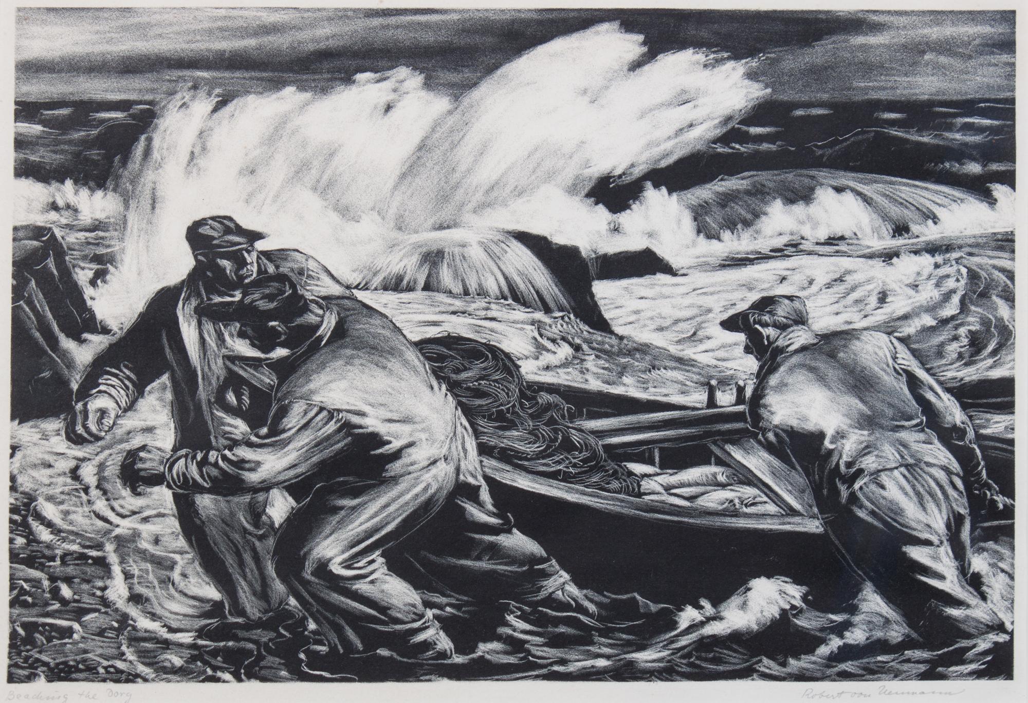 Robert Von Neumann, (Wisconsin, 1888-1976), Breaching the Dory