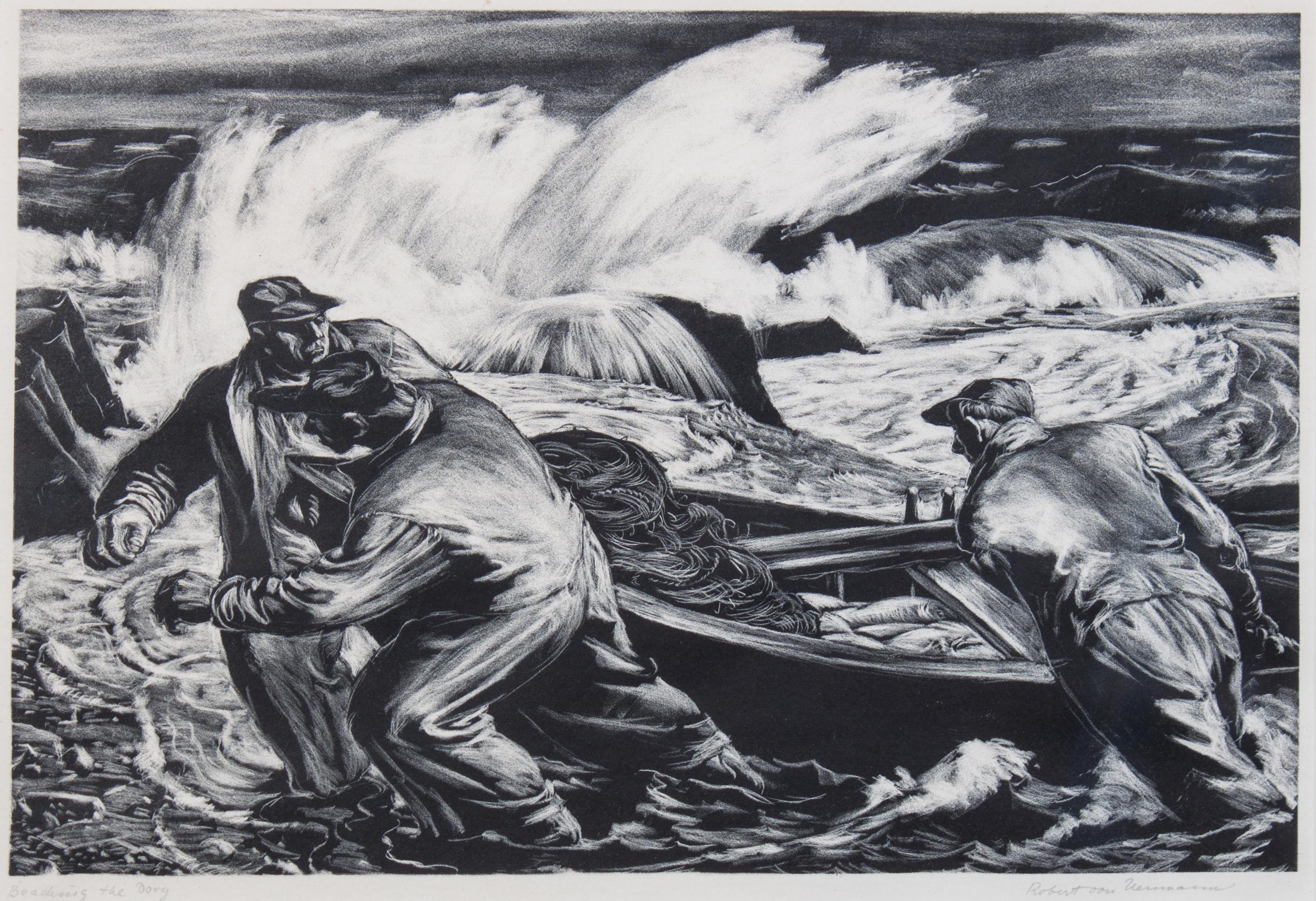 Robert Von Neumann, (Wisconsin, 1888-1976), Breaching the Dory