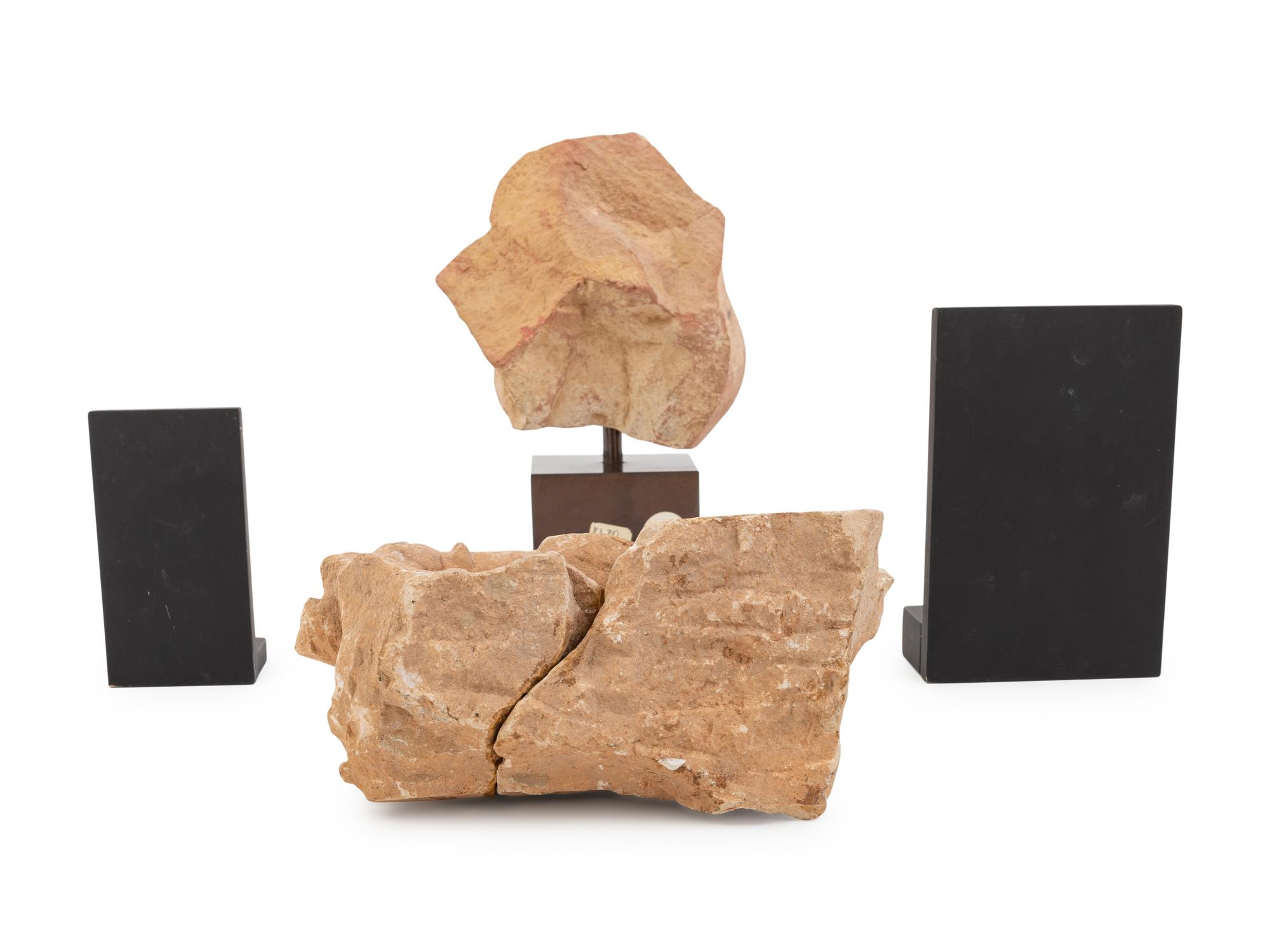 Four Southeast Asian Sandstone Fragments