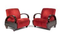 Pair of Club Chairs