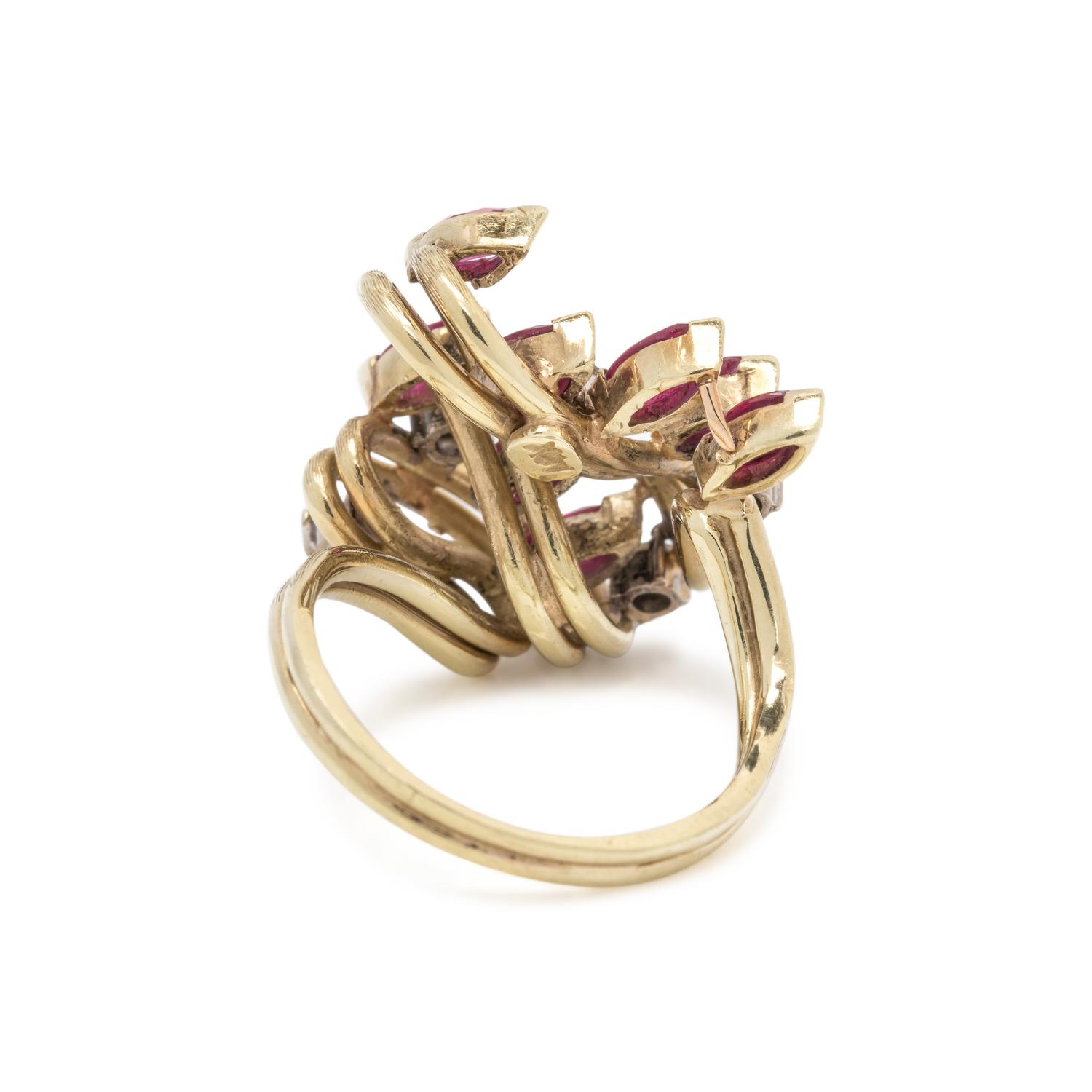 RUBY AND DIAMOND RING