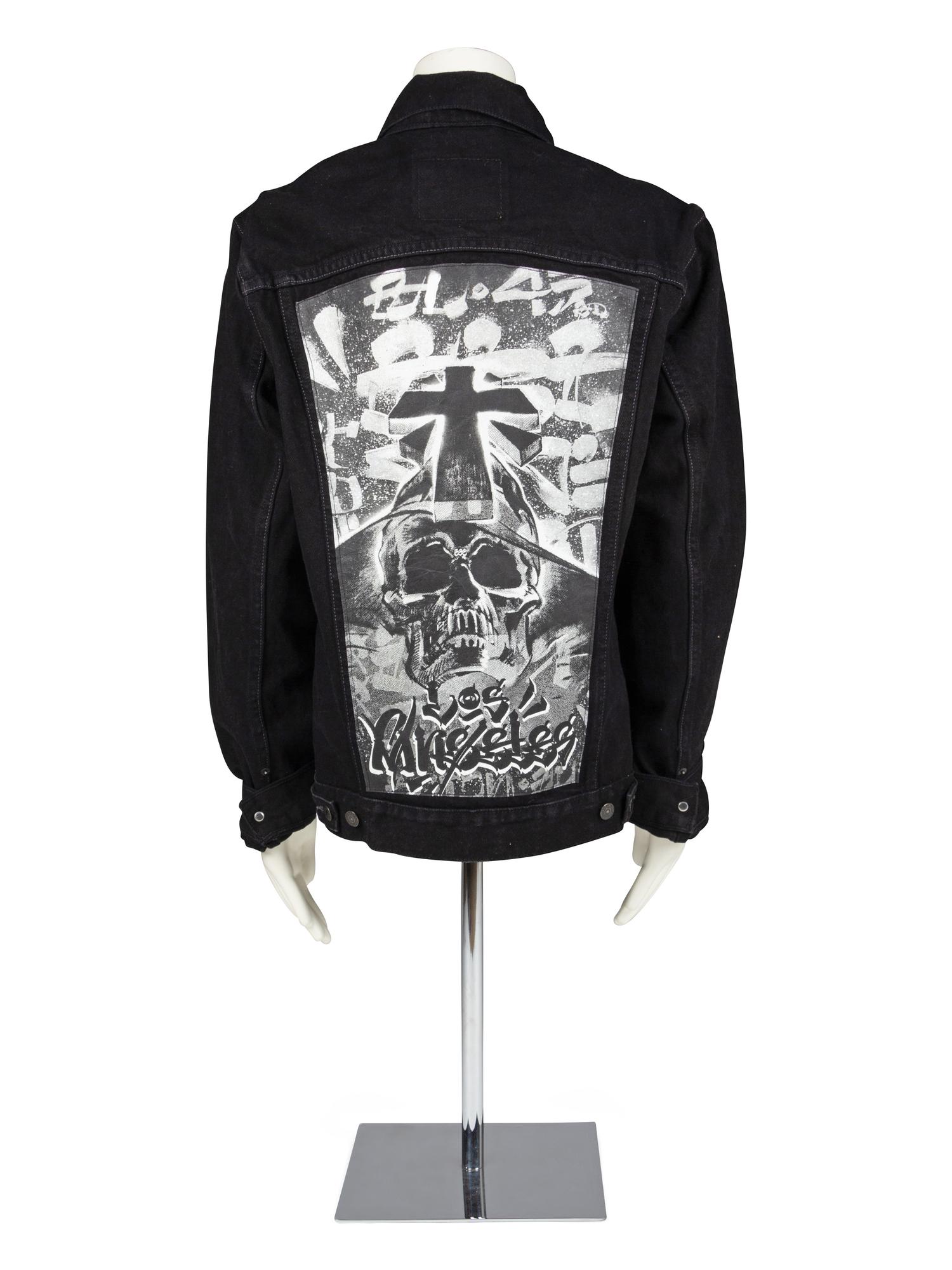 Levi Strauss & Co Trucker Jacket with Chaz Bojorques Print, 2011