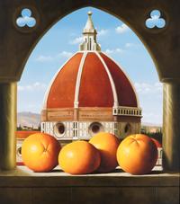 Brunelleschi's Dome with Oranges