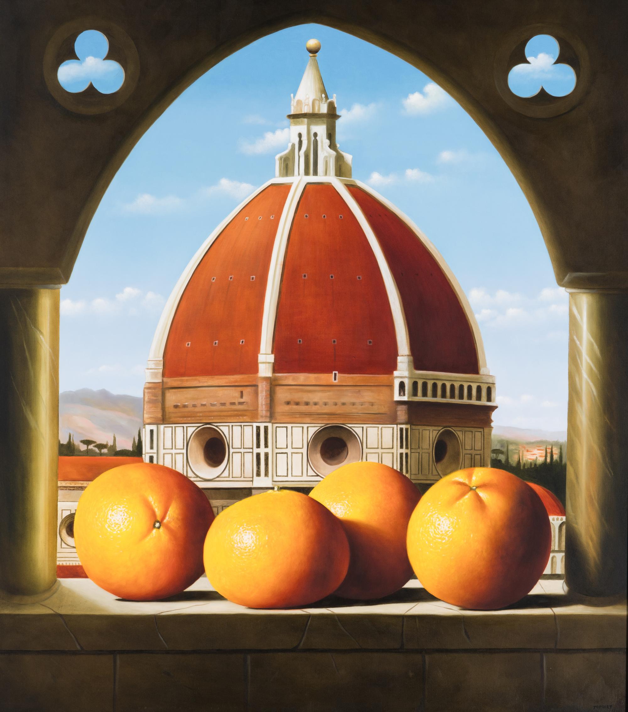 Brunelleschi's Dome with Oranges