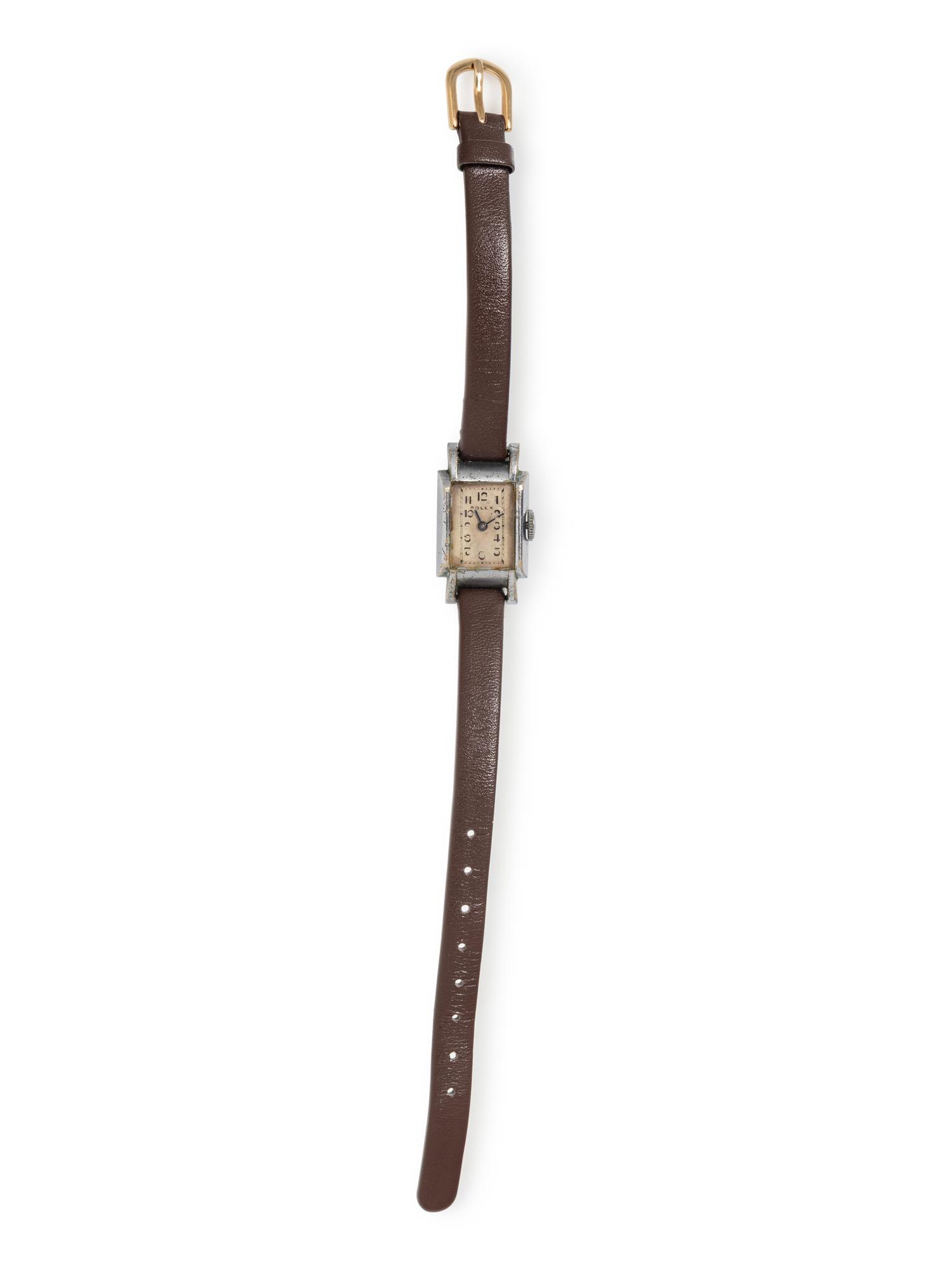 ROLEX, STAINLESS STEEL WATCH