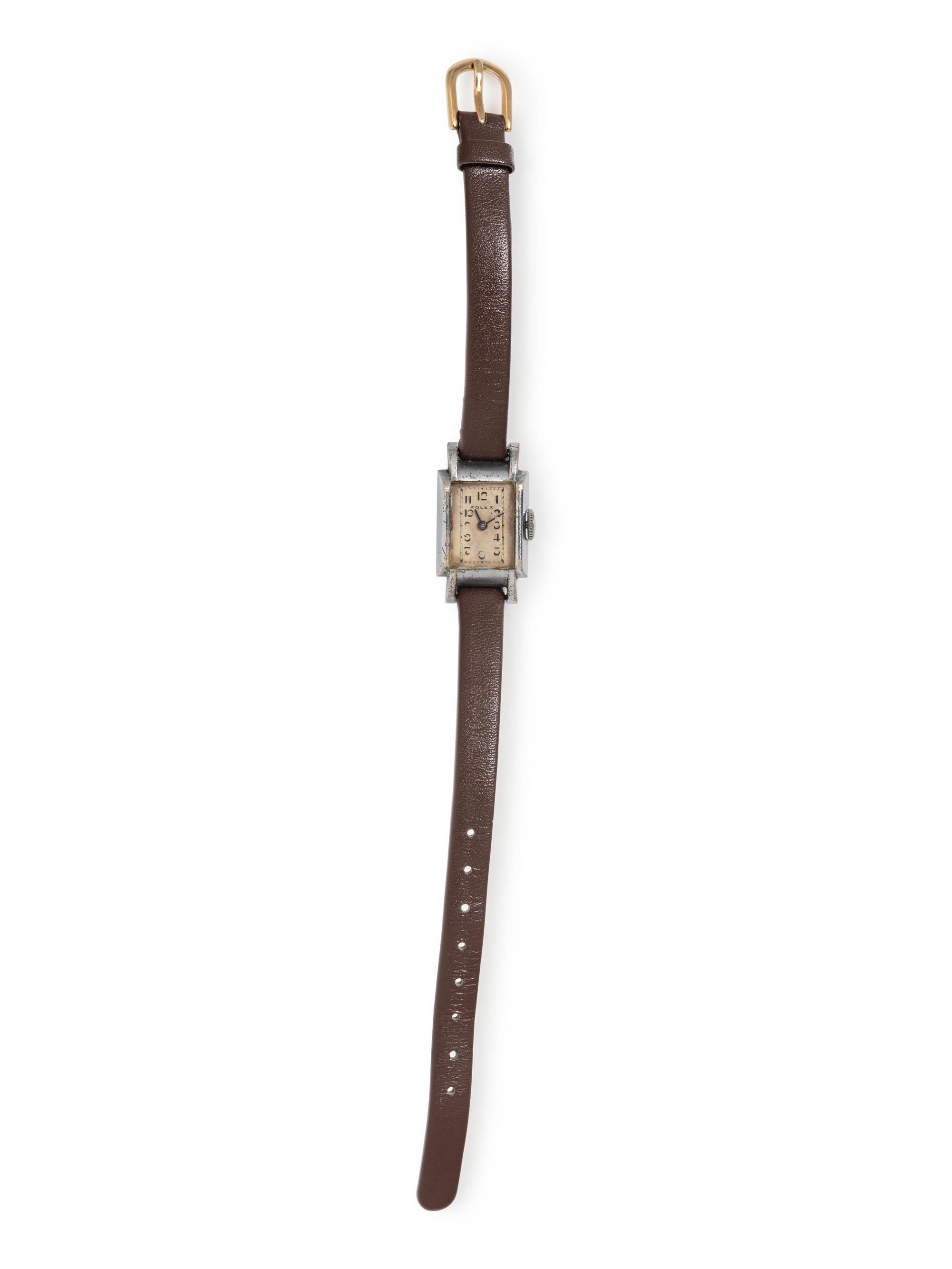 ROLEX, STAINLESS STEEL WATCH