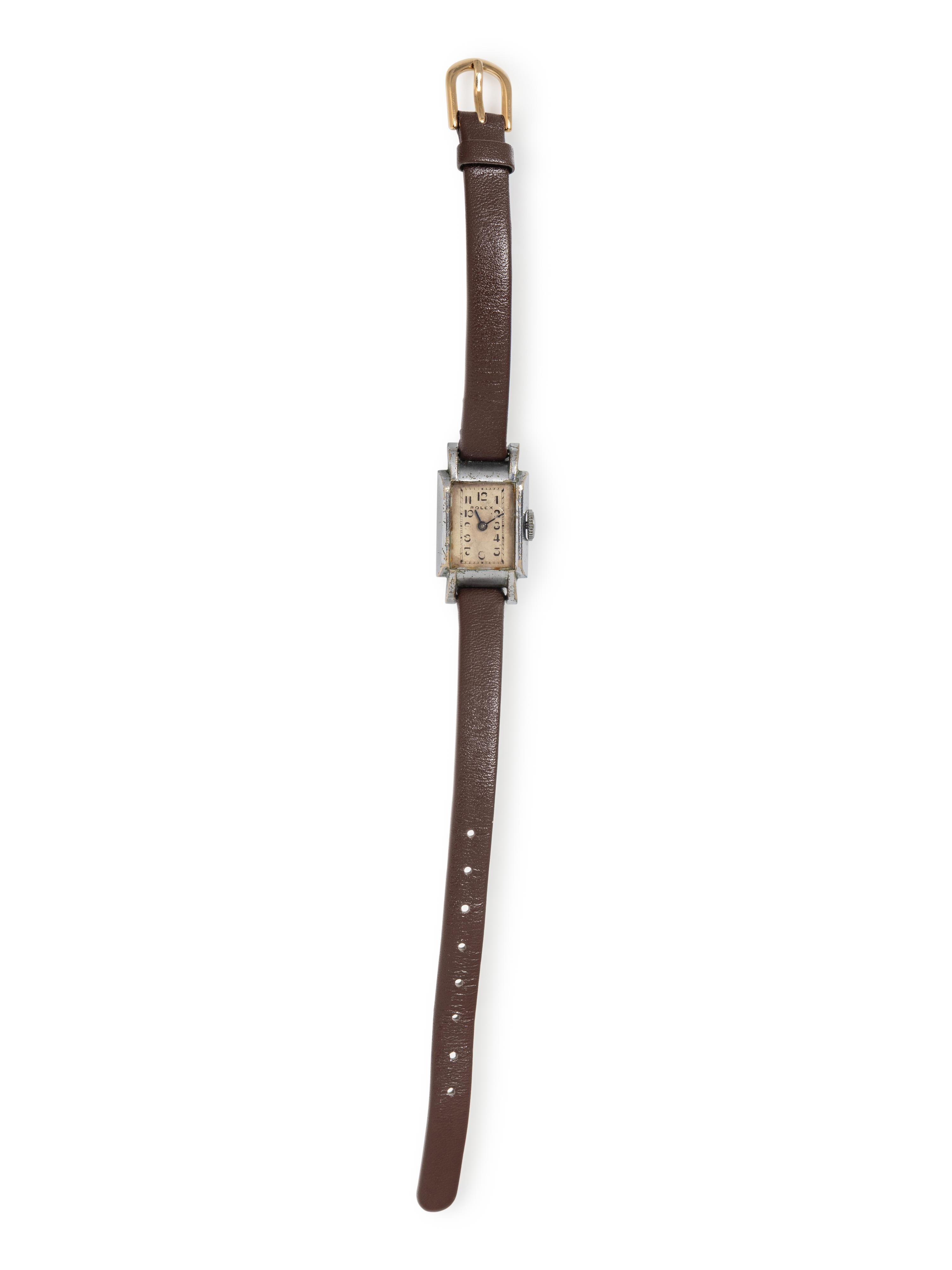ROLEX, STAINLESS STEEL WATCH