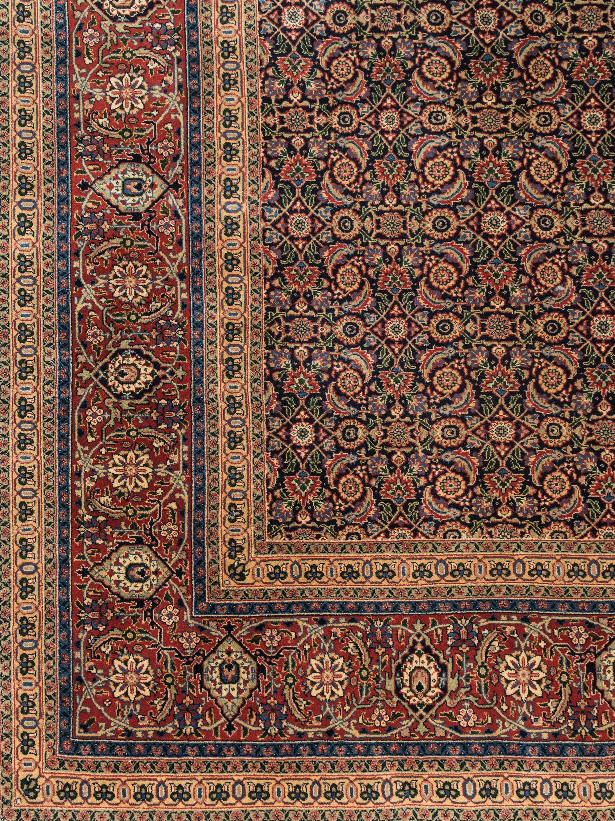 A Persian Meshed Wool Rug