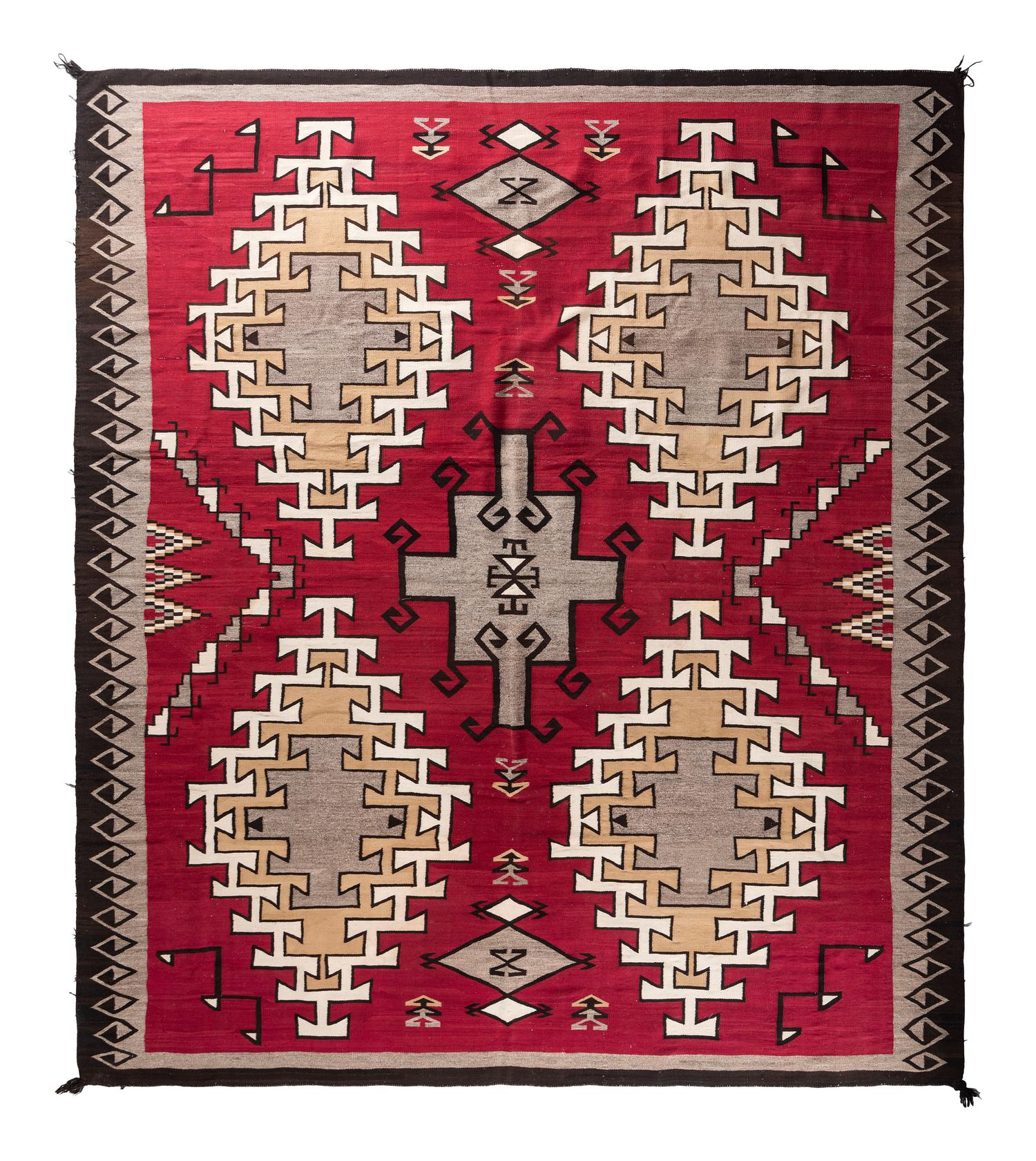 Navajo Ganado Roomsize Weaving / Rug