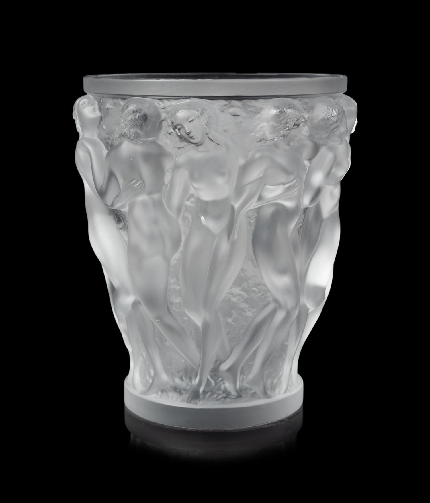 A Lalique Bacchantes Vase