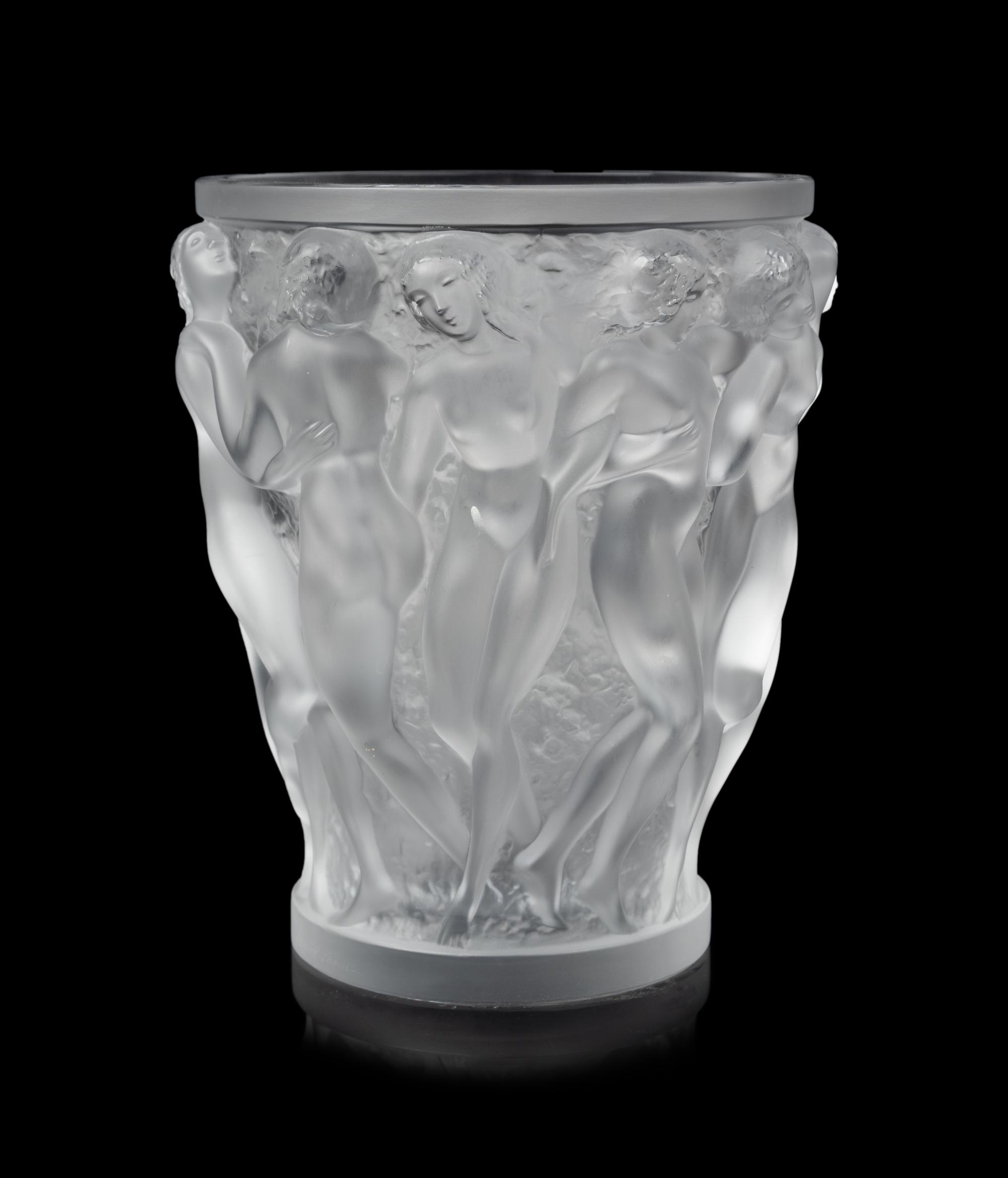 A Lalique Bacchantes Vase