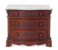 A Victorian Mahogany Chest of Drawers