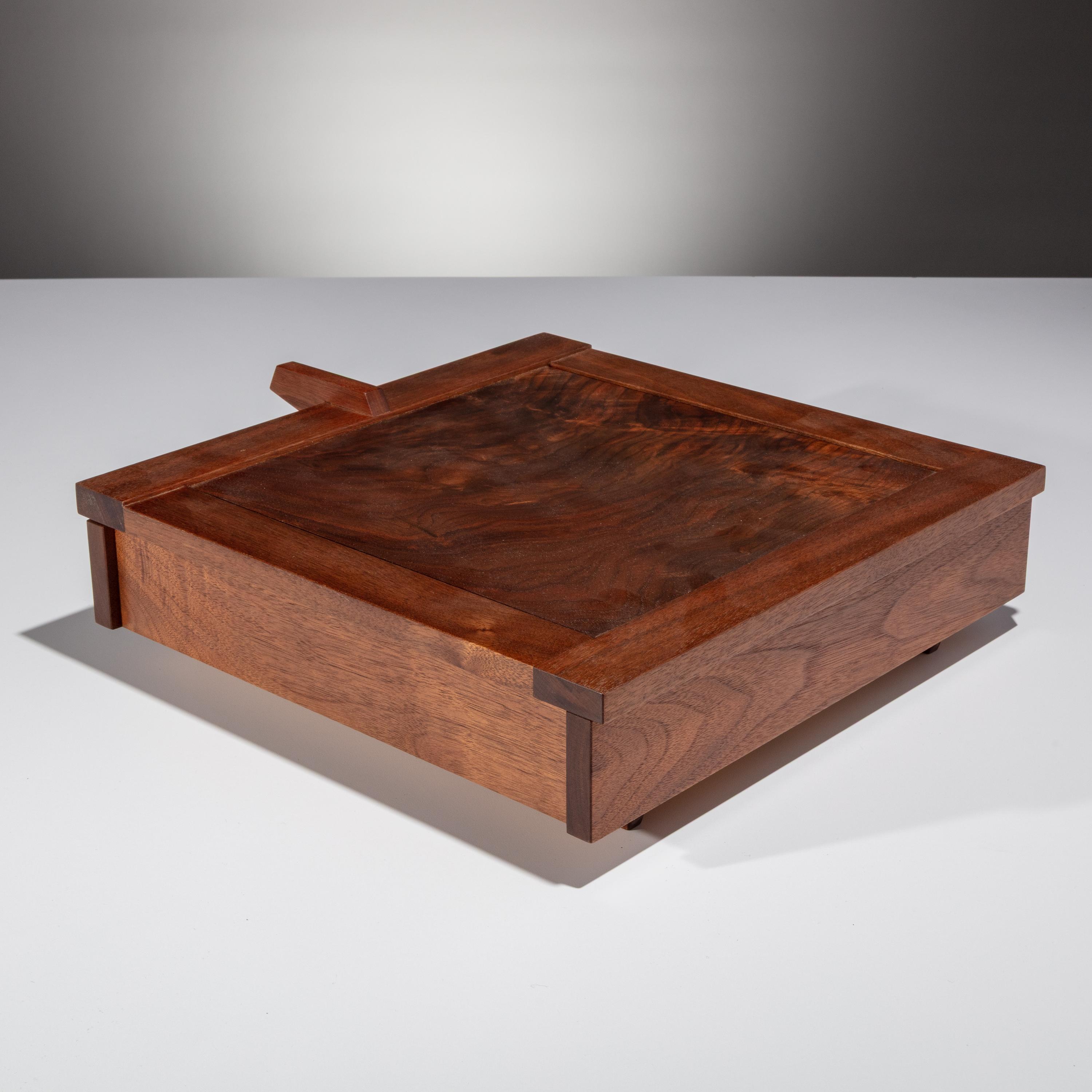 George Nakashima (American, 1905–1990) — Mirror Box, 1990