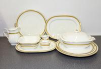 A Collection of Villeroy & Boch Porcelain Serving Articles Diameter of largest 15 inches.