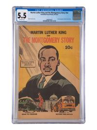 [KING, Martin Luther, Jr. (1929-1968)]. Martin Luther King and the Montgomery Story. How 50,000 Negroes Found a New Way to End Racial Discrimination . Nyack, NY: Fellowship of Reconciliation, [ca 1957].