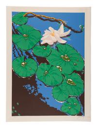 9 Plates from Ten Lithographs by Ten Artists Including works by Alex Katz, Jack Beal, Fairfield Porter, James Brooks, Red Grooms, Chaim Gross, Philip Guston, Richard Lindner, and Robert Andrew Park.