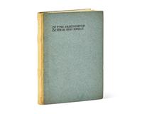 [Kelmscott Press] Of the Friendship of Amis and Amile