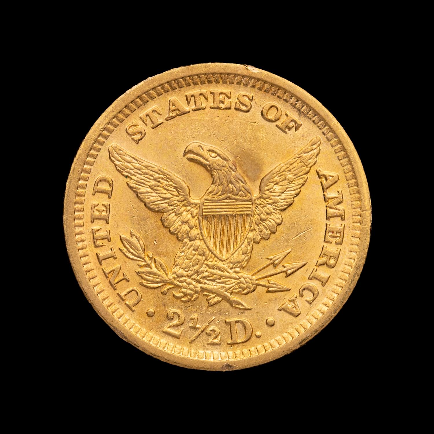 A 1905 Liberty Head $2.50 Gold Coin