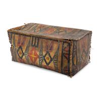 Sioux Painted Parfleche Trunk, Published