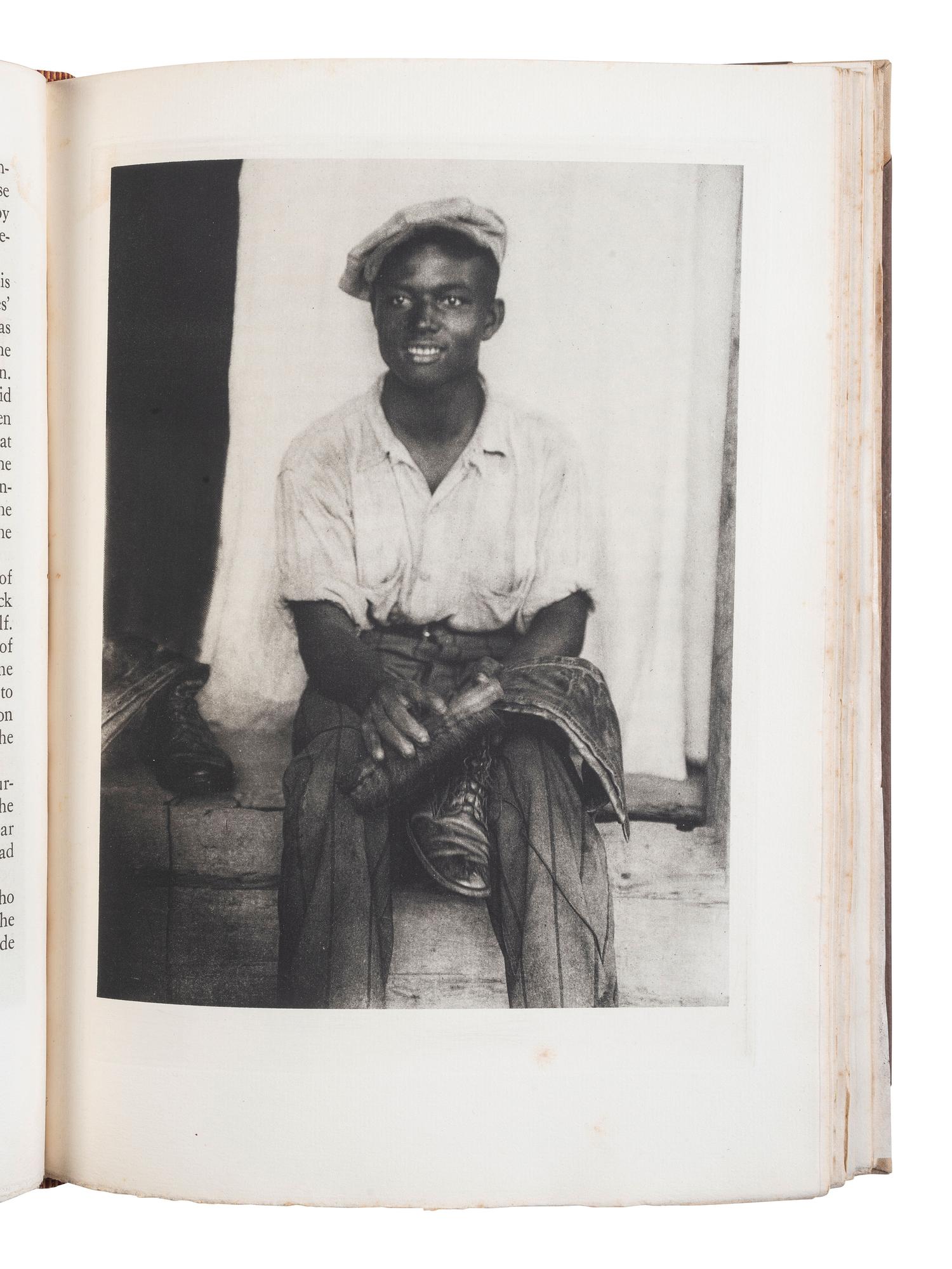 [ENSLAVEMENT]. ULMANN, Doris, and PETERKIN, Julia. Roll, Jordan, Roll. Text by Julia Peterkin. The Photographic Studies by Doris Ulmann. New York: Robert O. Ballou, 1933.