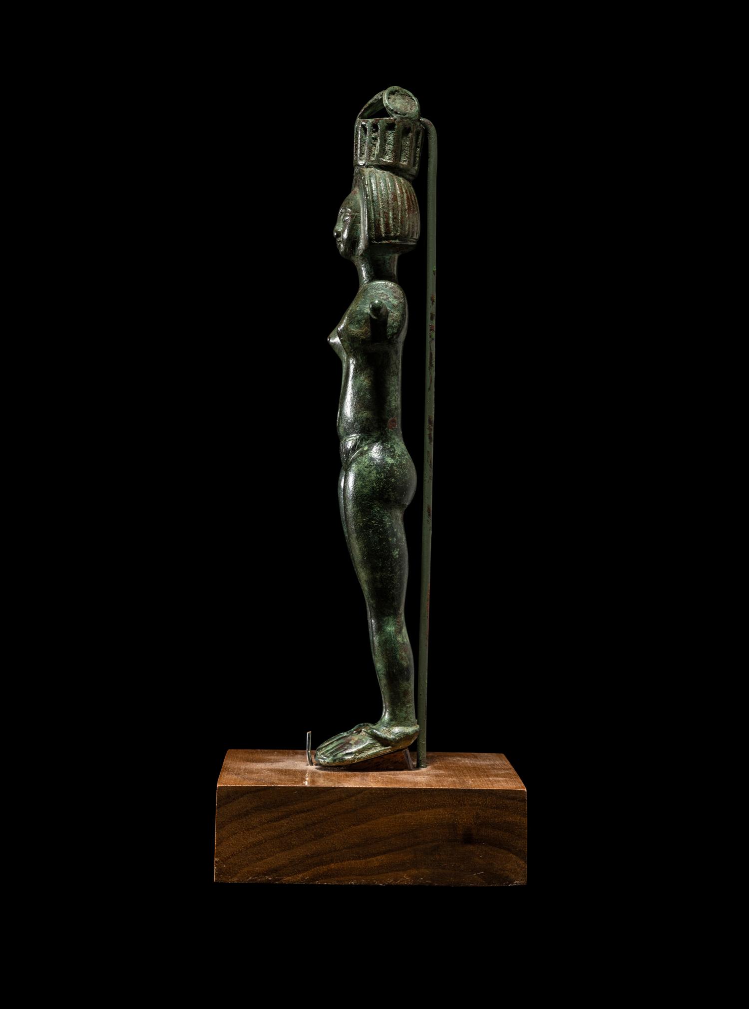 An Egyptian Bronze Goddess