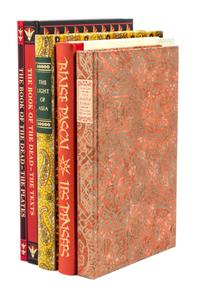 (LEC) RELIGON; ART; PHILOSOPHY. 18 works in 21 vols.