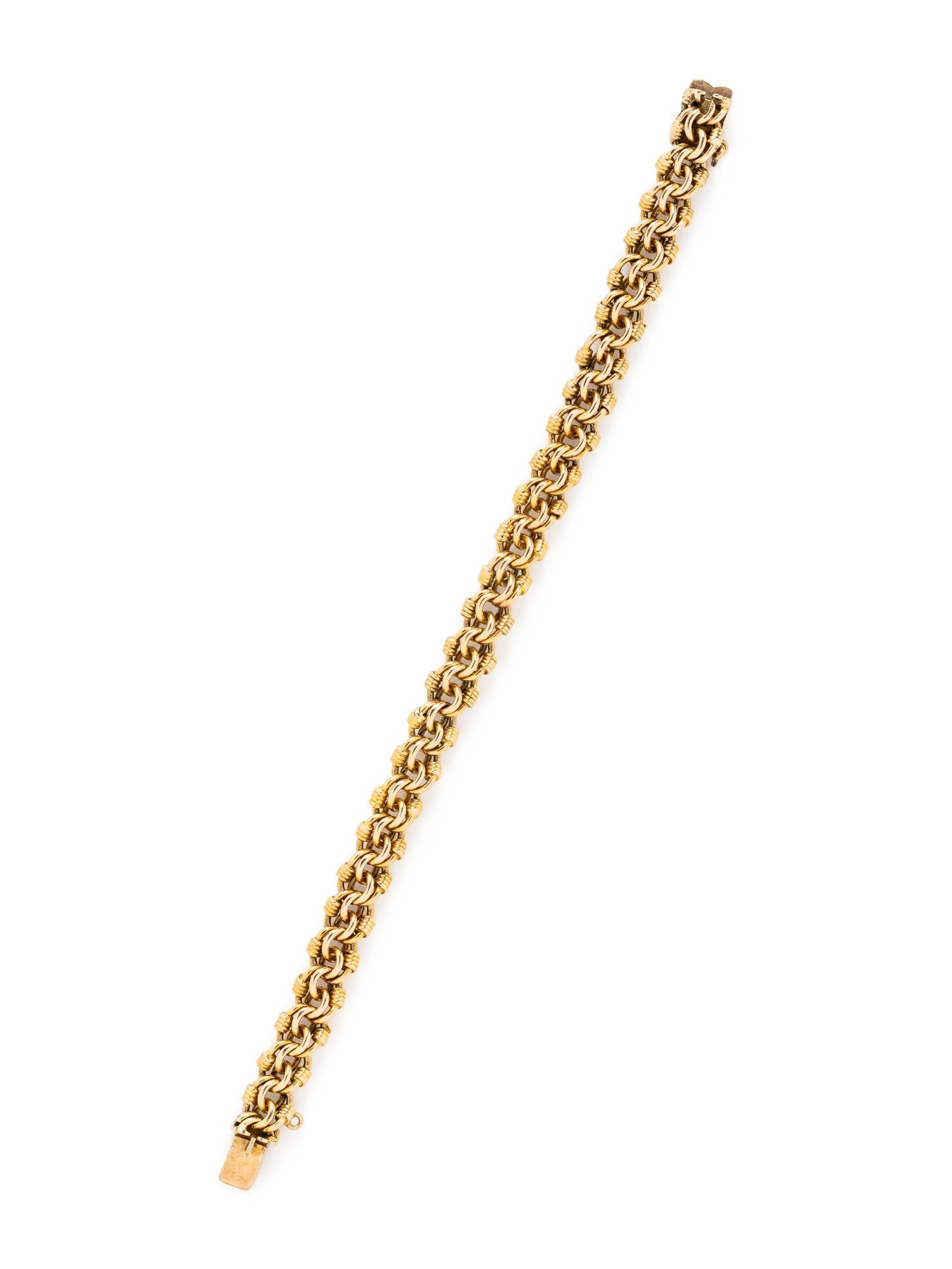 YELLOW GOLD BRACELET