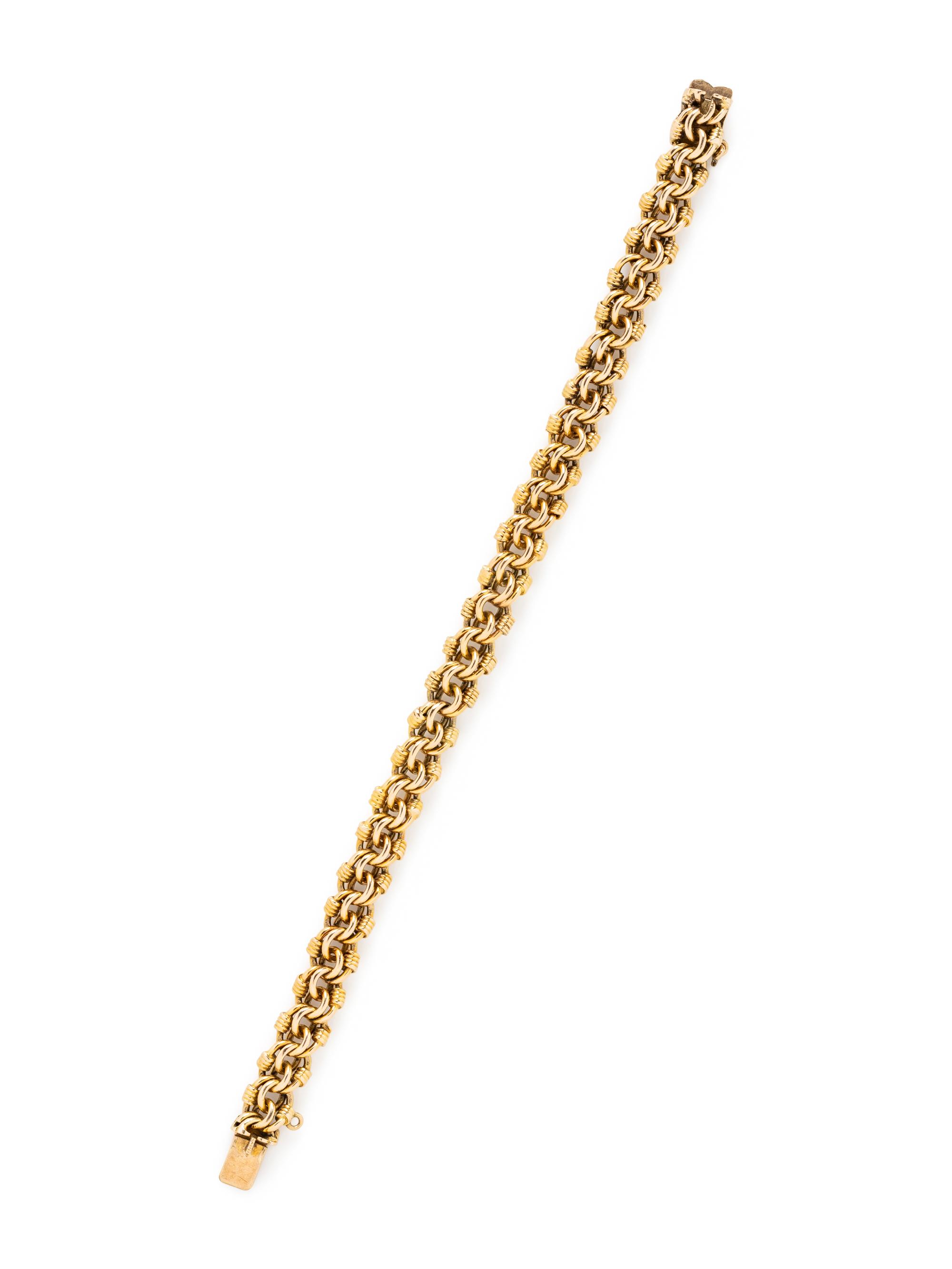 YELLOW GOLD BRACELET