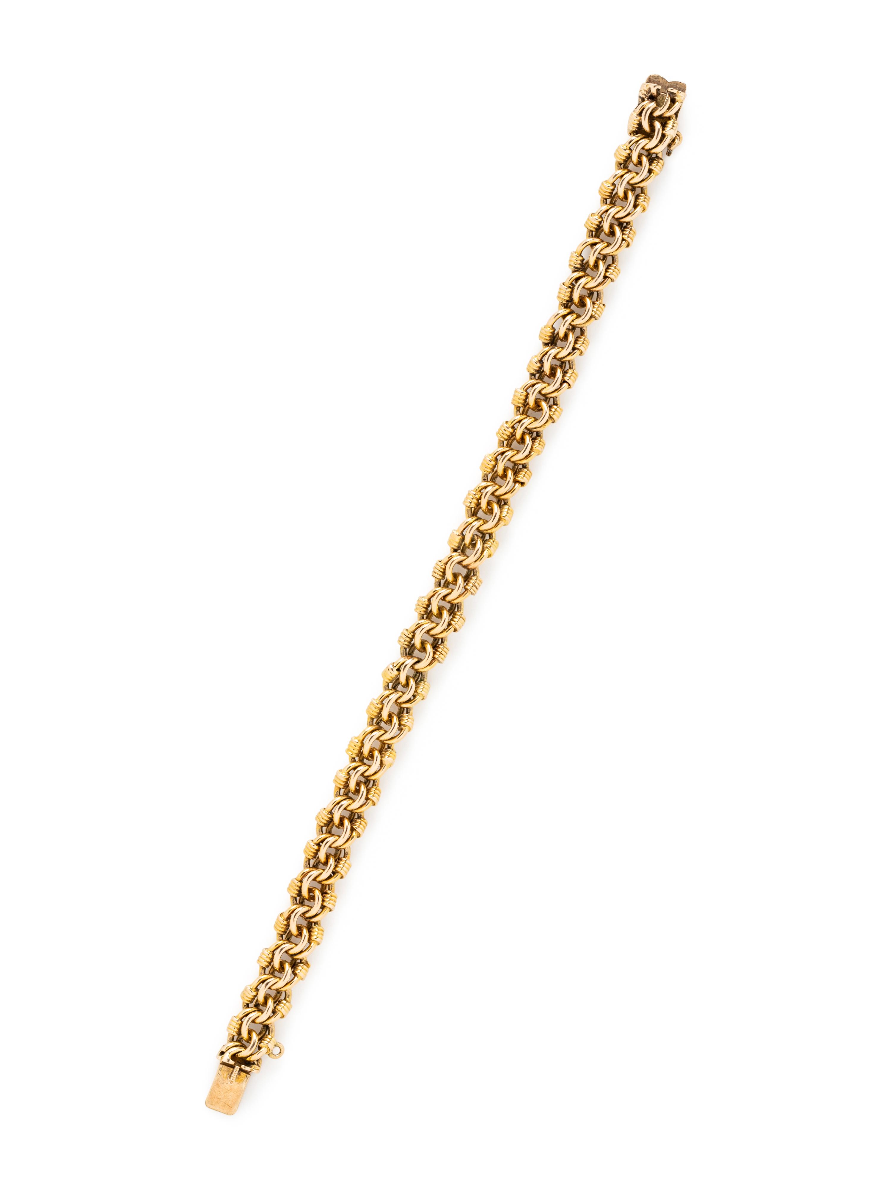 YELLOW GOLD BRACELET