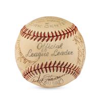 A 1948 New York Giants Team Signed Autograph Baseball (Beckett Authentication Services)