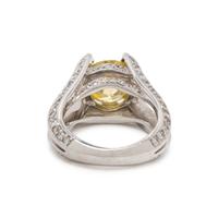 IRRADIATED DIAMOND AND DIAMOND RING