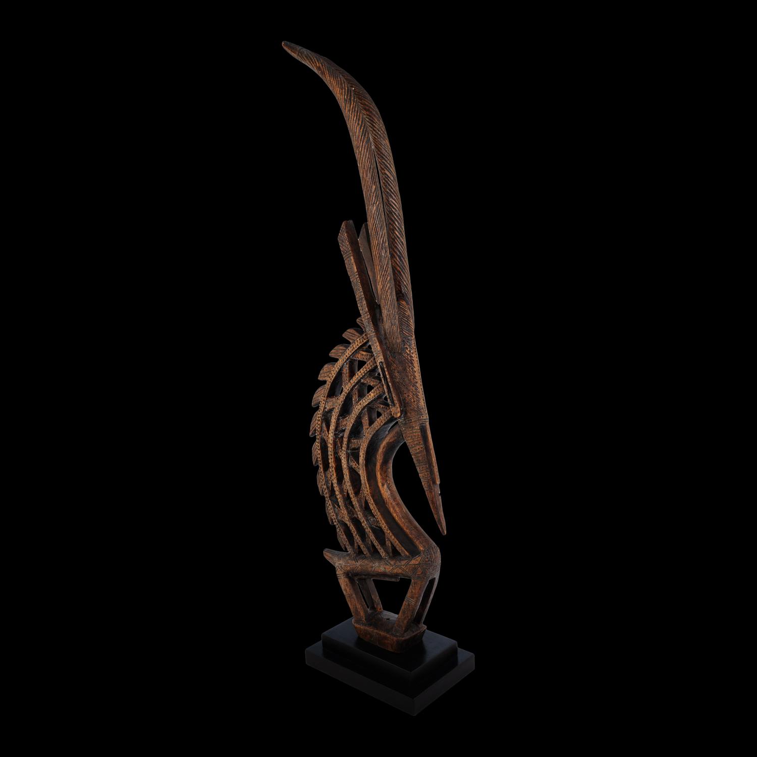 A Bambara Chiwara Antelope Headdress