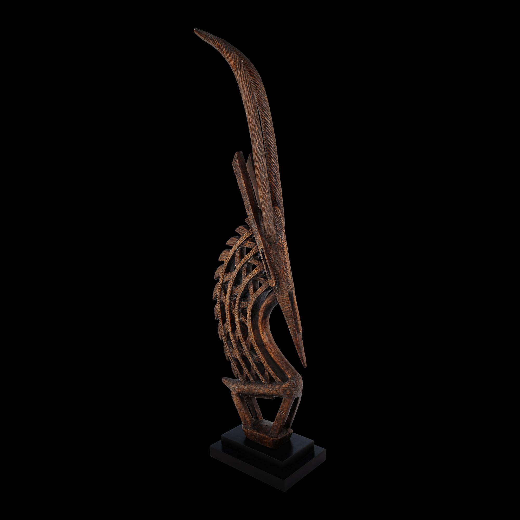 A Bambara Chiwara Antelope Headdress