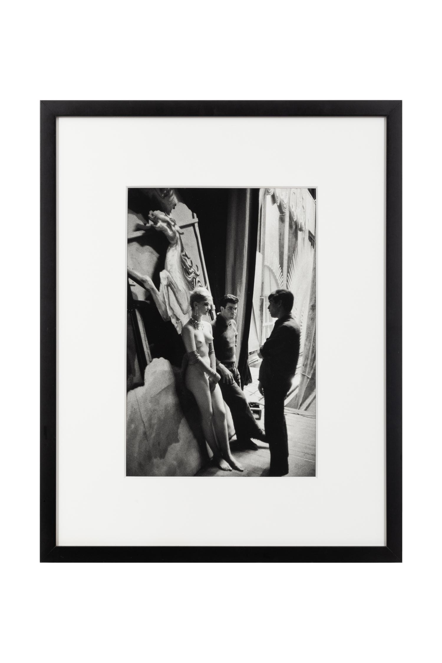 Jean-Philippe Charbonnier (1921-2004) Backstage at the Folies – Bergère, Paris, 1960