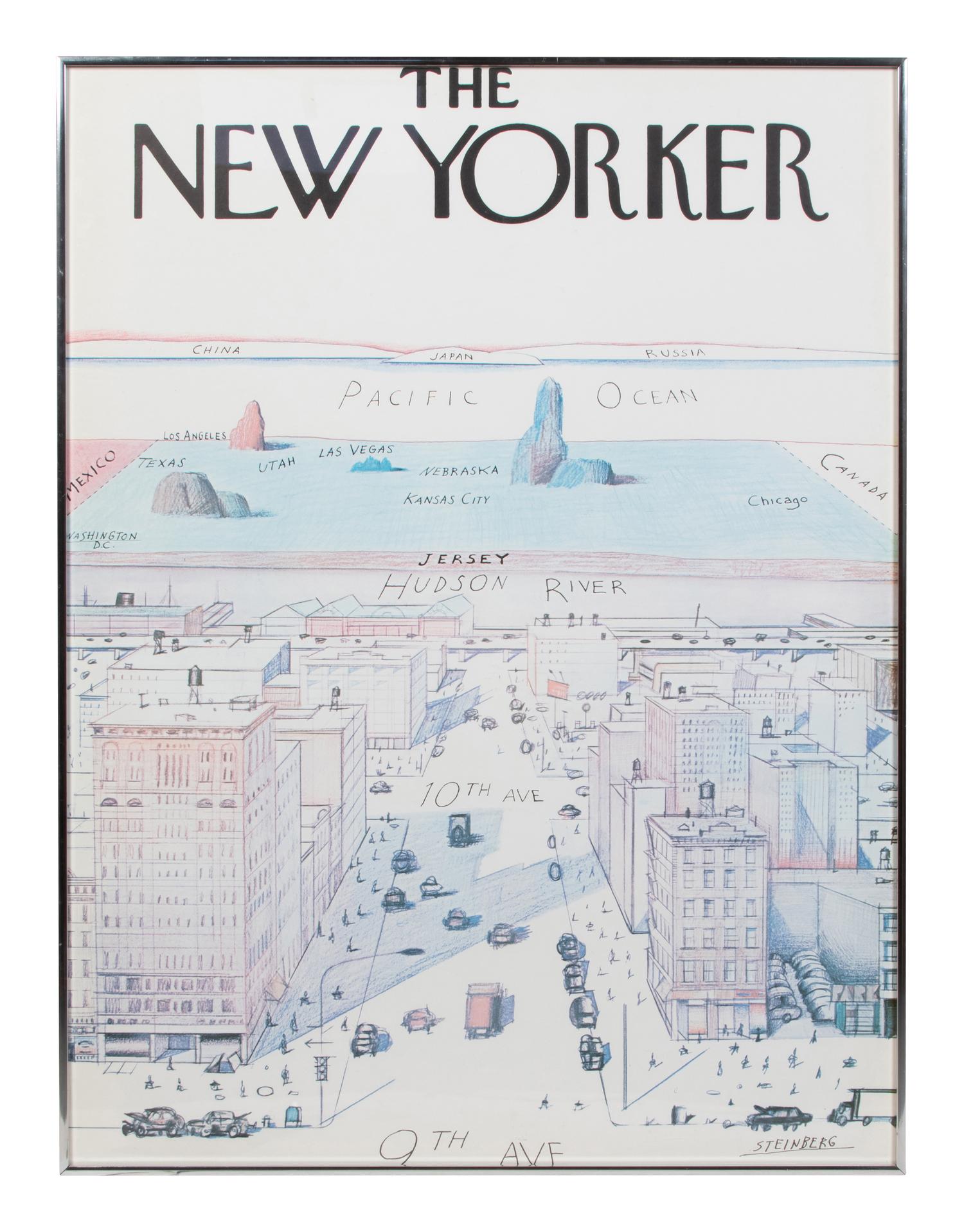 A Group of Seven New Yorker Prints and Posters