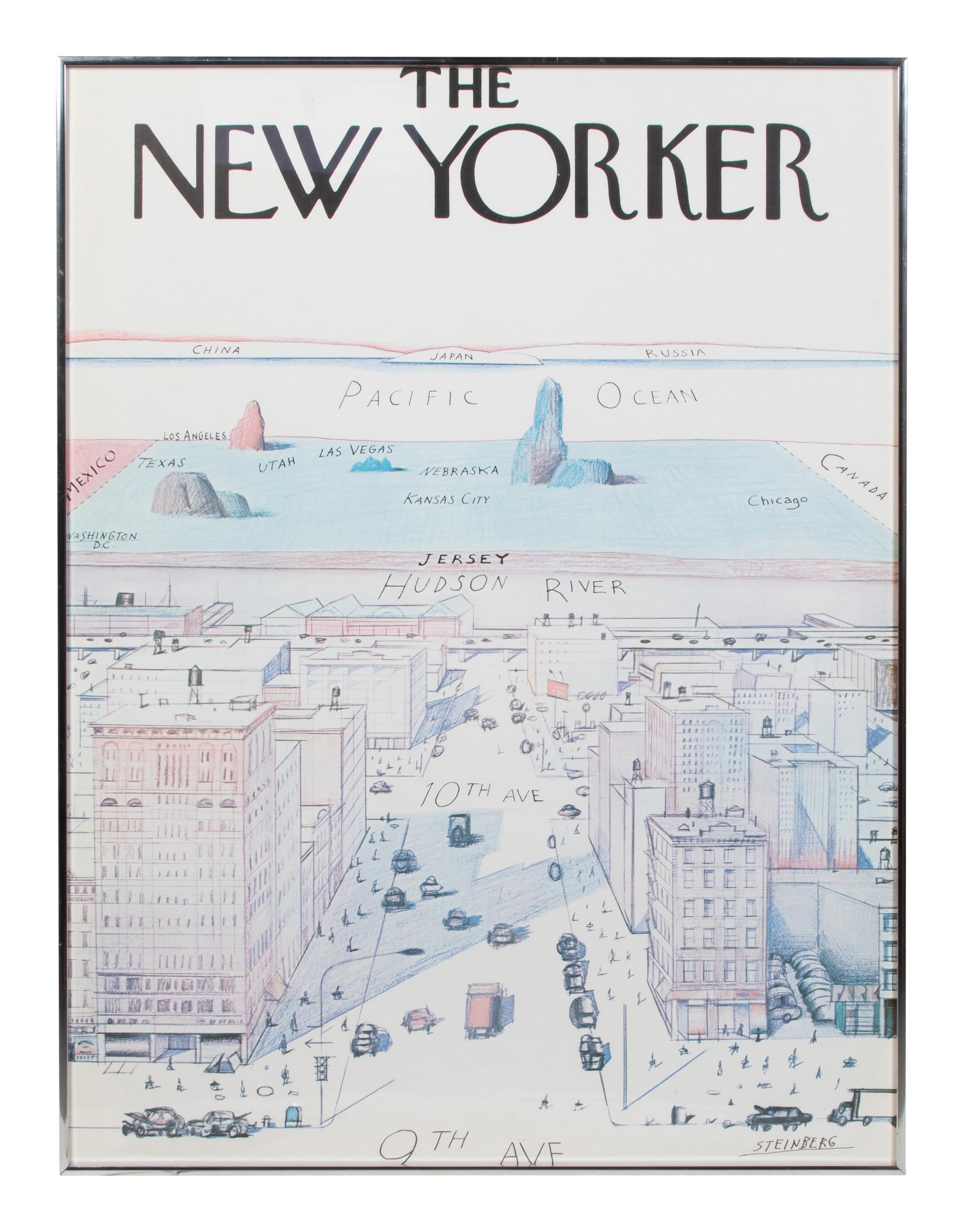 A Group of Seven New Yorker Prints and Posters