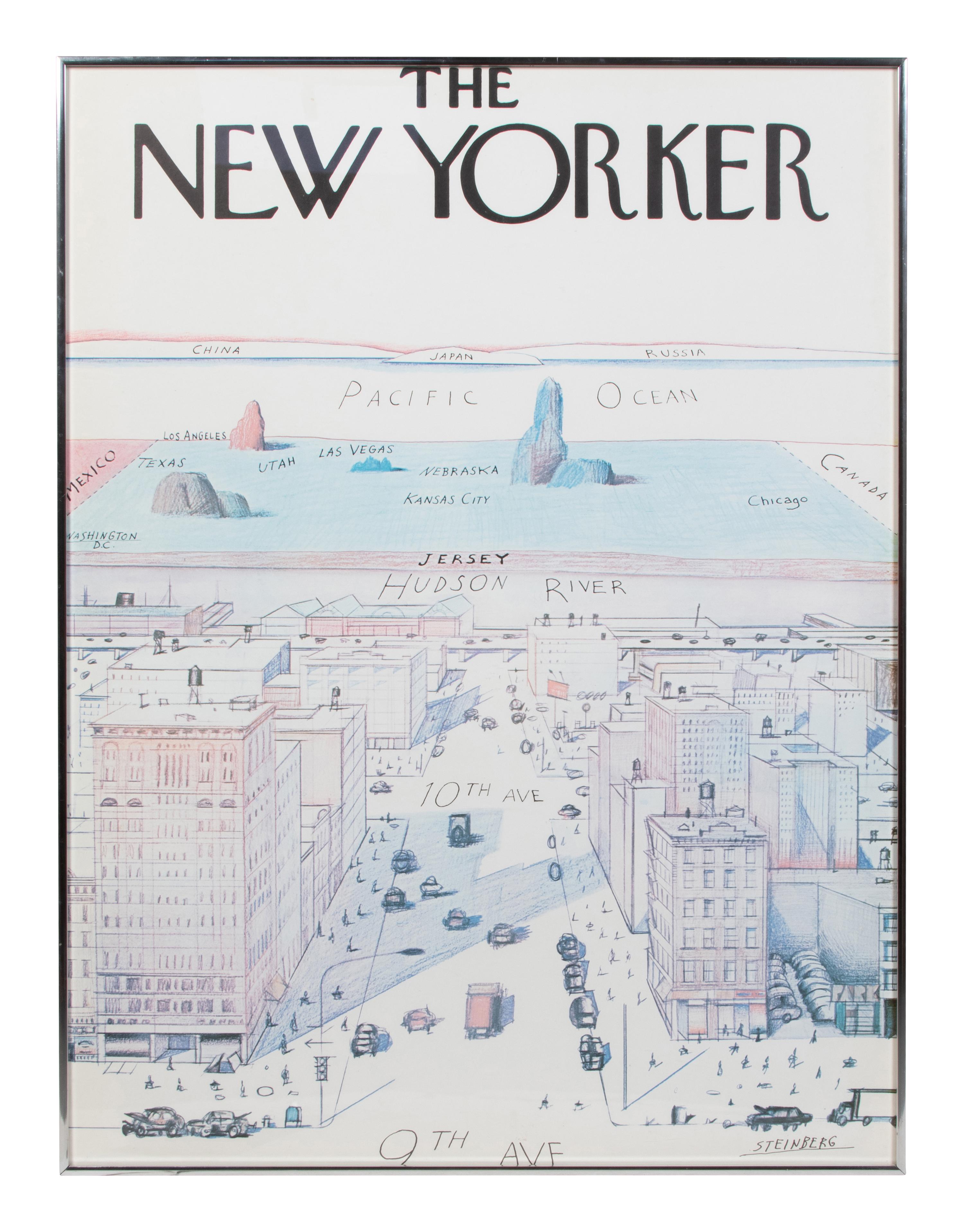 A Group of Seven New Yorker Prints and Posters