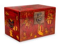 A Chinese Export Lacquer Chest