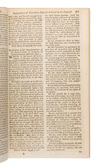 [Declaration of Independence]. The Gentleman's Magazine , and Historical Chronicle . London: Sylvanus Urban for D. Henry, August 1776.