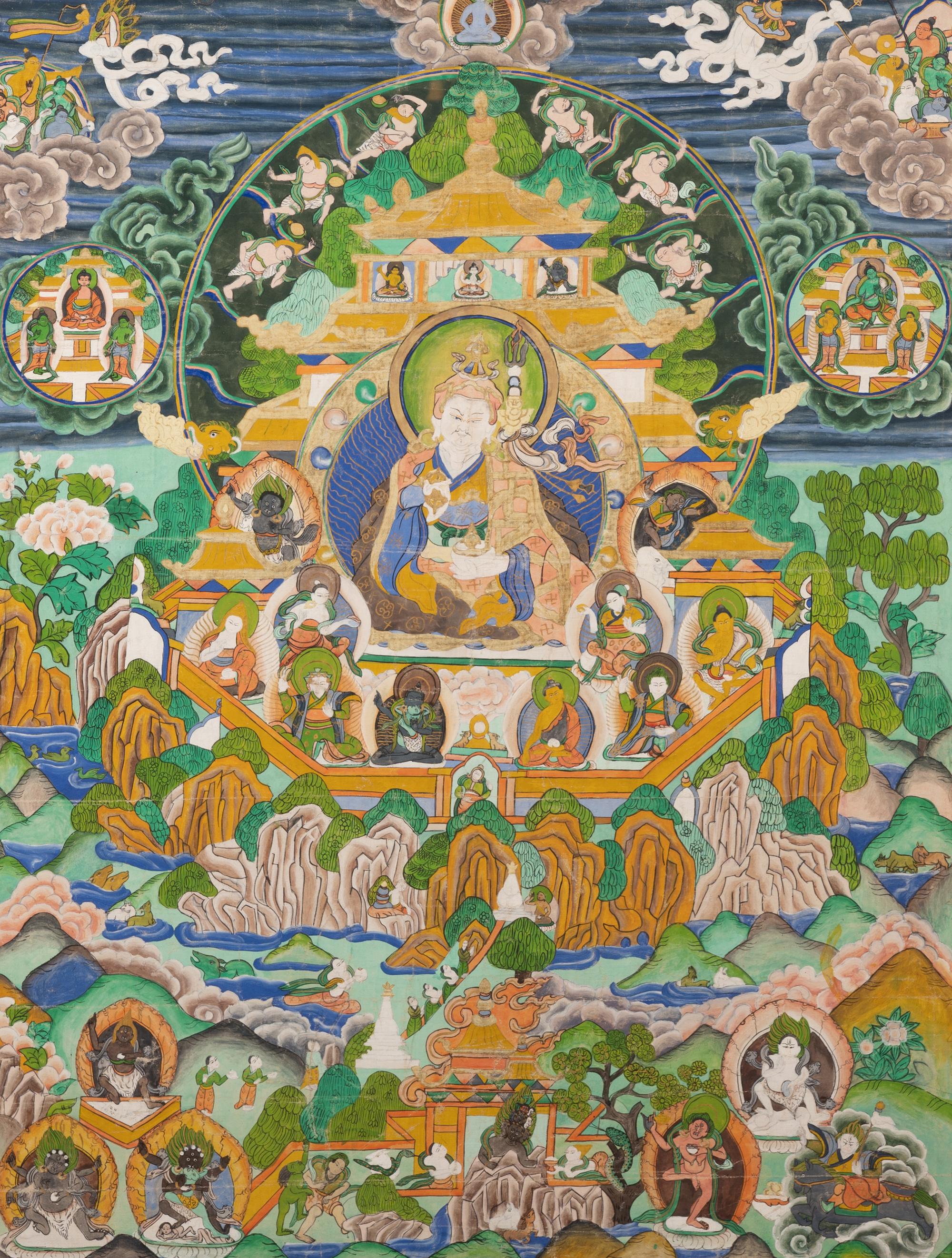 A Tibetan Thangka