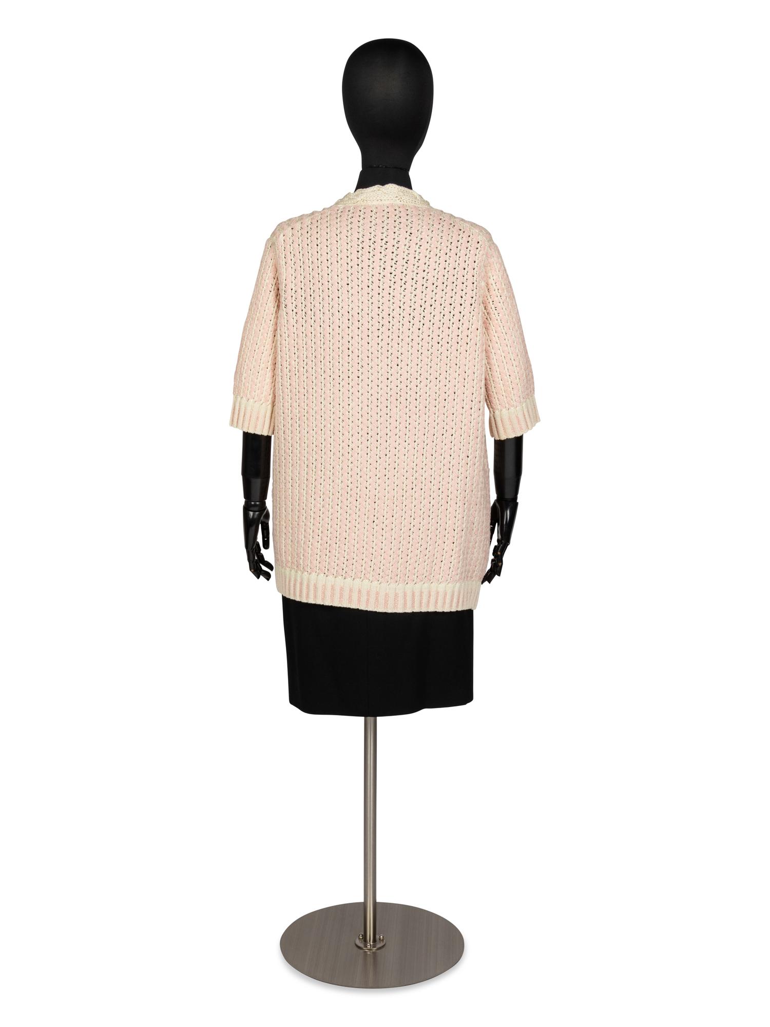 Chanel Knit Oversized Cardigan, 2010s