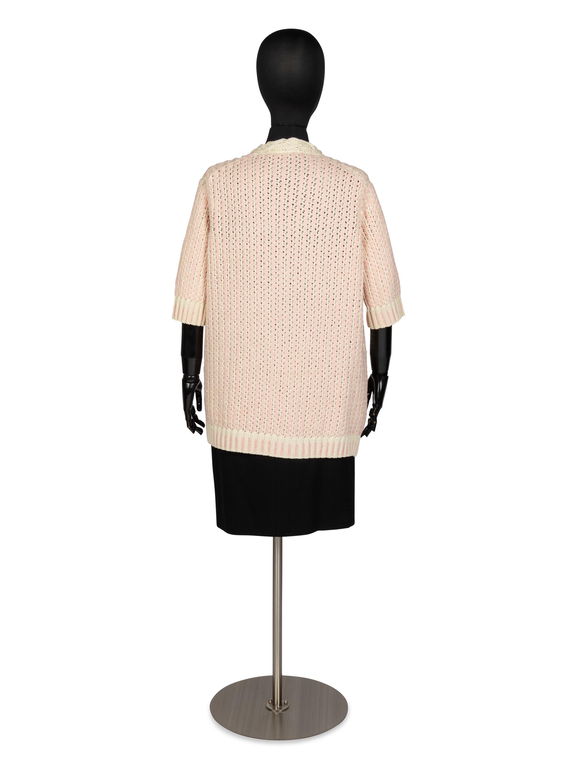 Chanel Knit Oversized Cardigan, 2010s