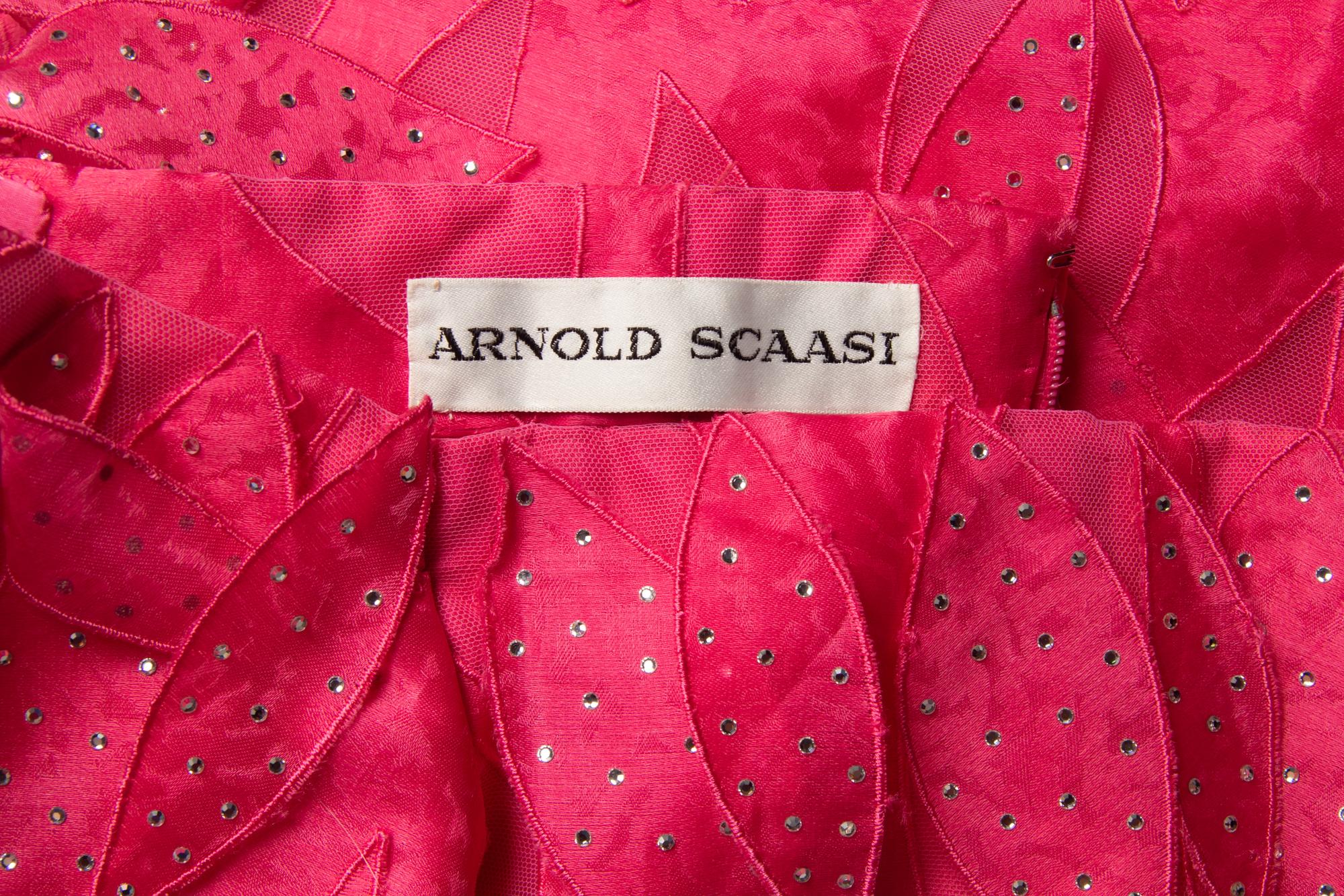 Arnold Scaasi Cocktail Dress, 1980s